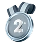 Silver medal for 2nd place