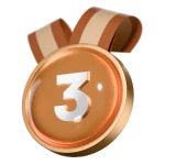 Third place - Bronze Medal