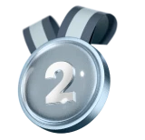 Second place - Silver Medal