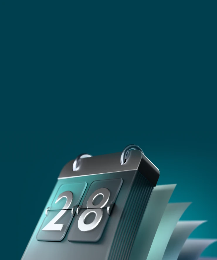 3D icon representing XMTrading Economic Calendar for tracking key economic events, news, and data releases.