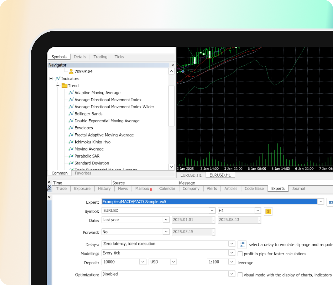 MT5 Improved strategy testing