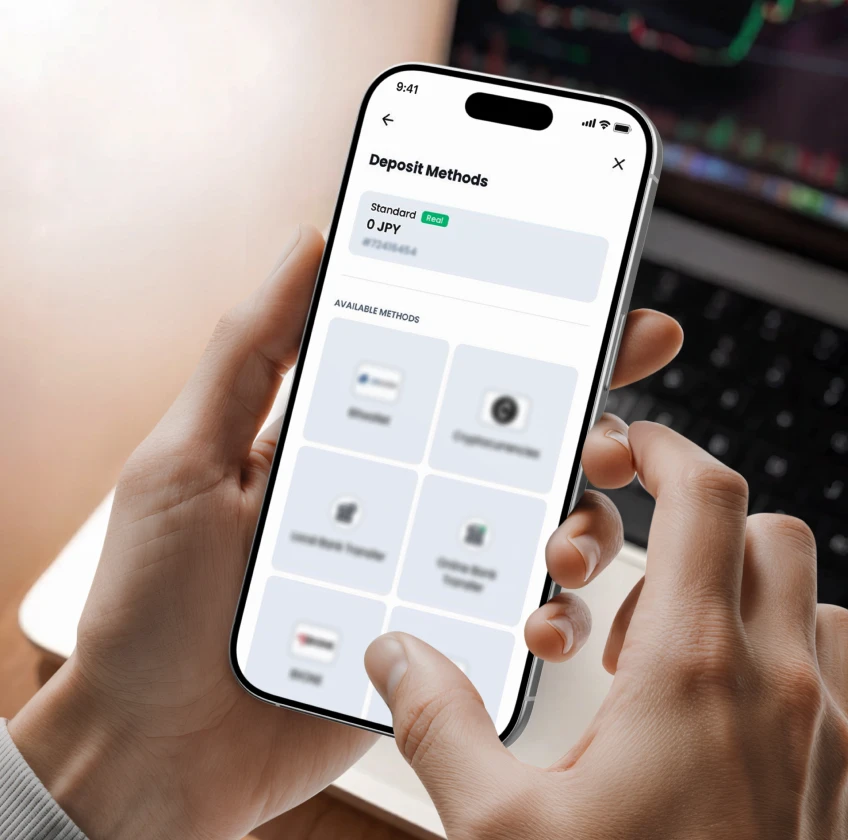 3D currency icons representing a no-deposit bonus and the start of a trading journey.